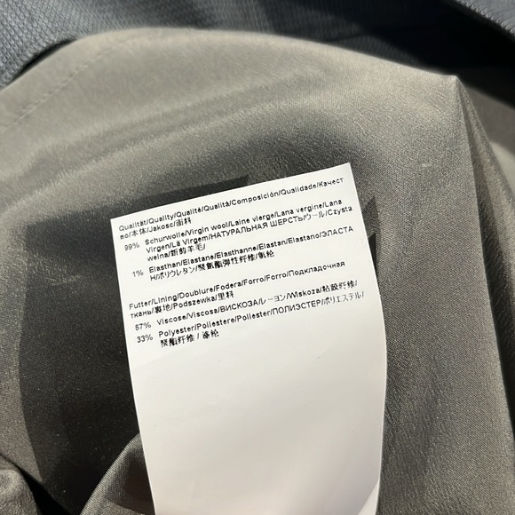 Boss Hugo Boss Vilina 5 Grey Belted Pencl Skirt - Picture 11 of 11